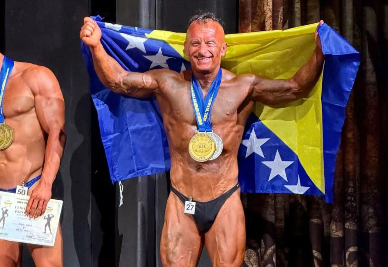 Mostar: Koluder do velikog uspjeha na Svjetskom prvenstvu u bodybuildingu i fitnessu