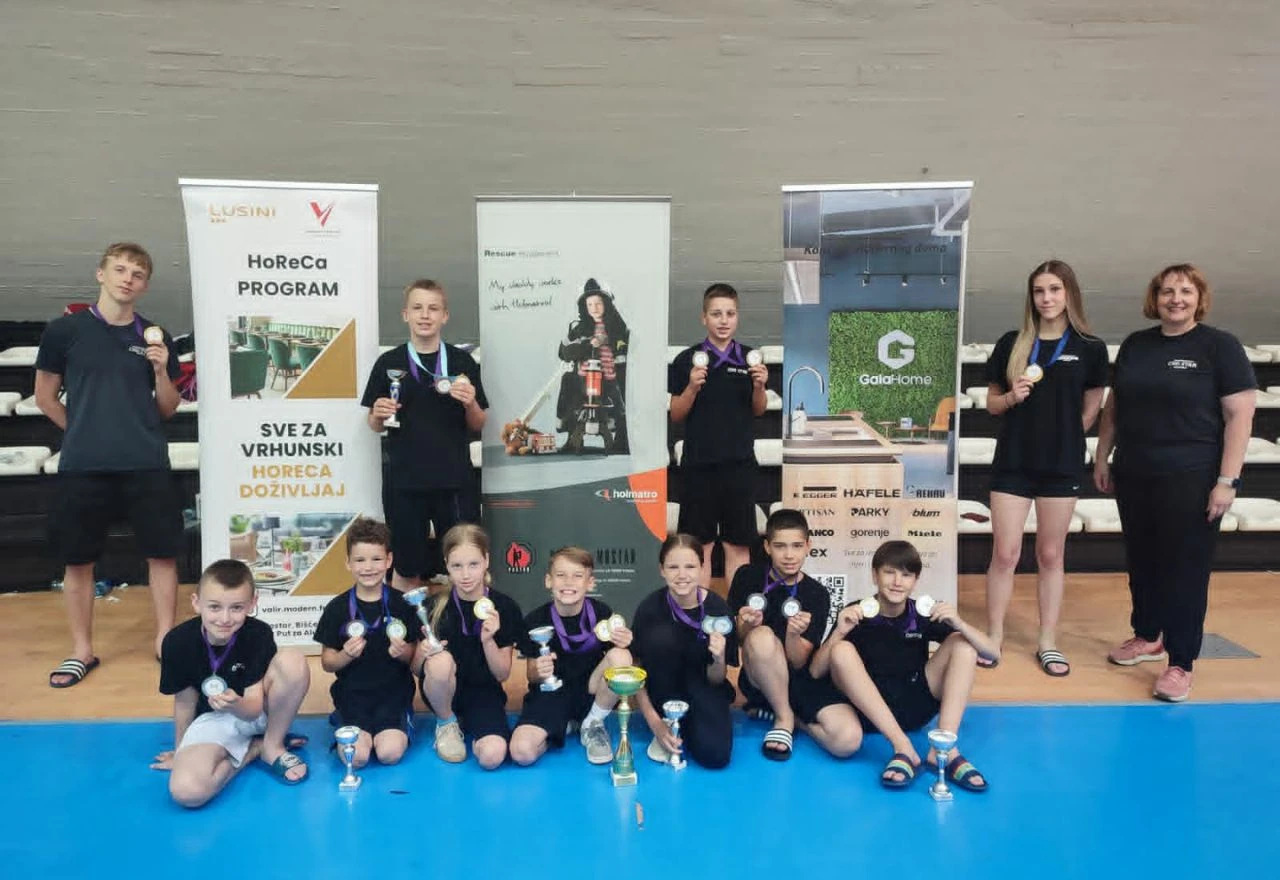 Mostarski Cro Star u Zadru osvojio 18 medalja i četiri pehara