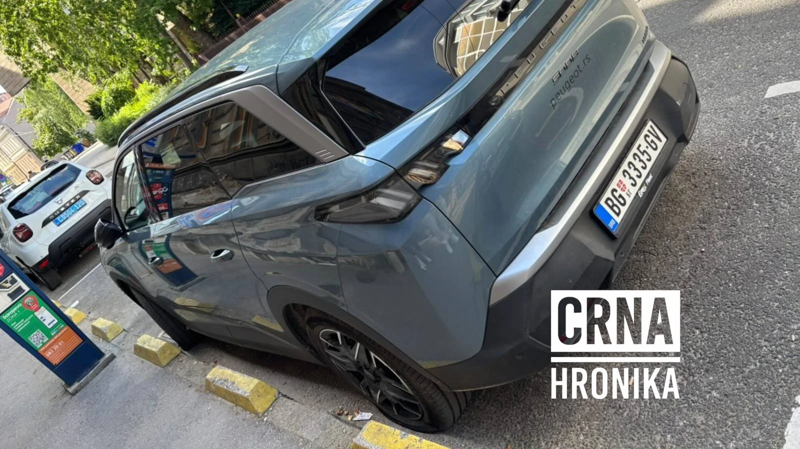 Automobilu beogradskih oznaka izbušene sve četiri gume u Sarajevu
