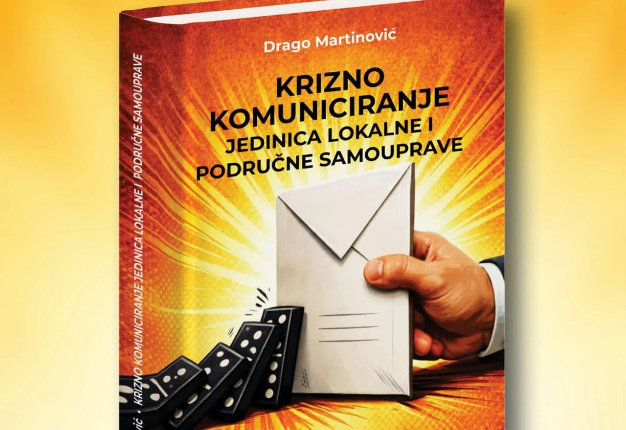 Nova knjiga Drage Martinovića o kriznom komuniciranju