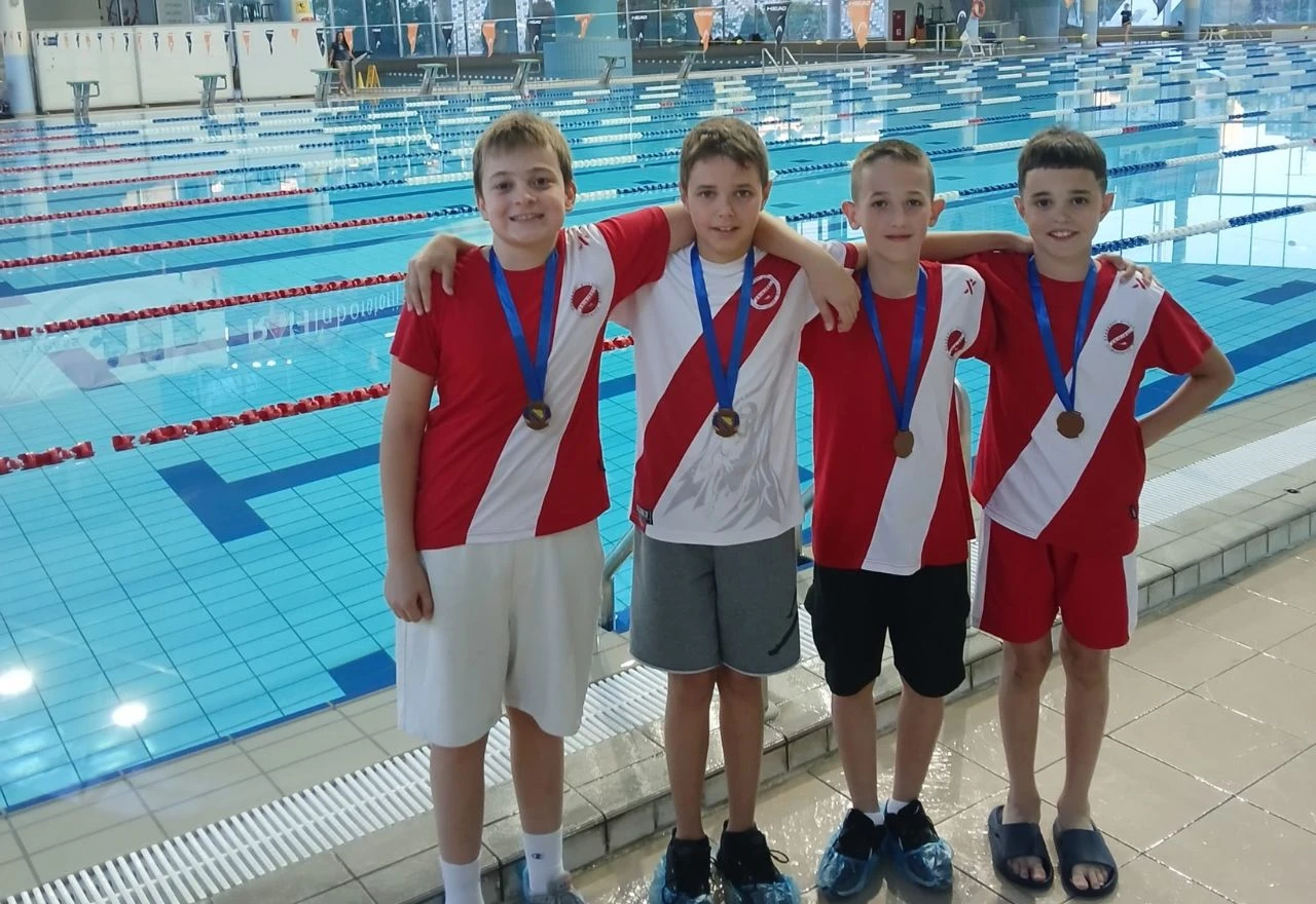 Zrinjski osvojio 50 medalja na državnom prvenstvu BiH u plivanju