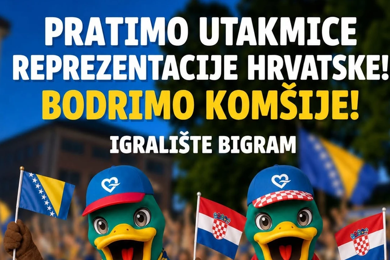 Bihać organizira zajedničko gledanje Vatrenih na Svjetskom prvenstvu
