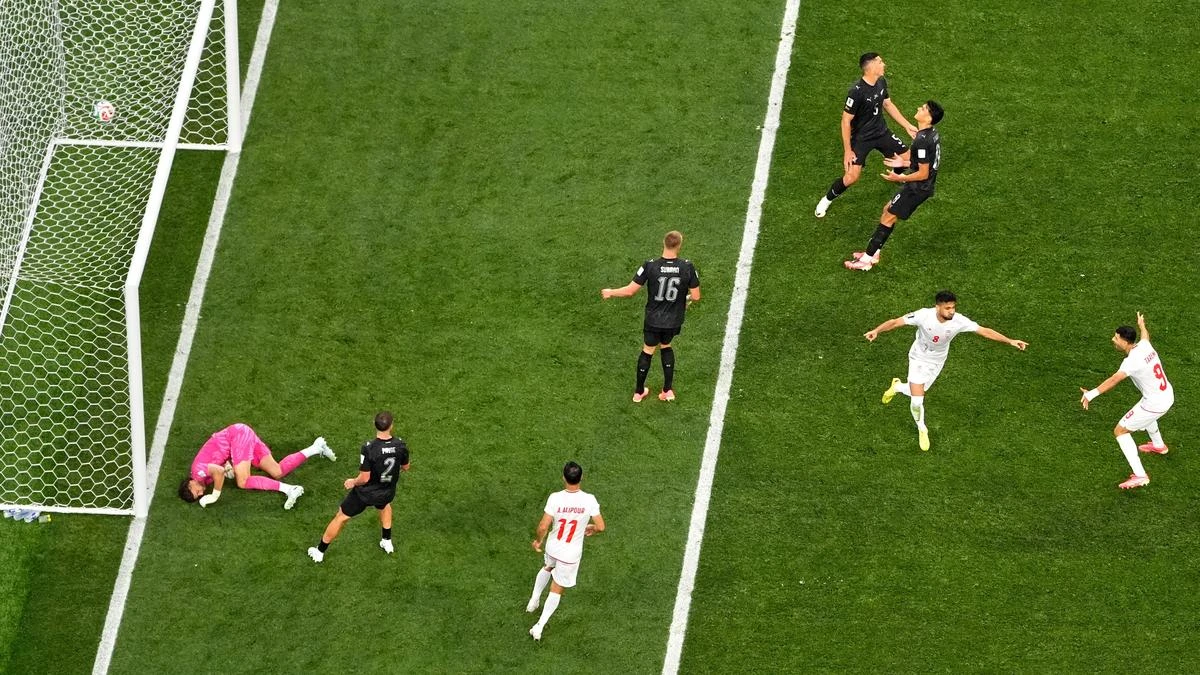 Odlilčna utakmica Novog Zelanda i Irana, na kraju je bilo 2-2