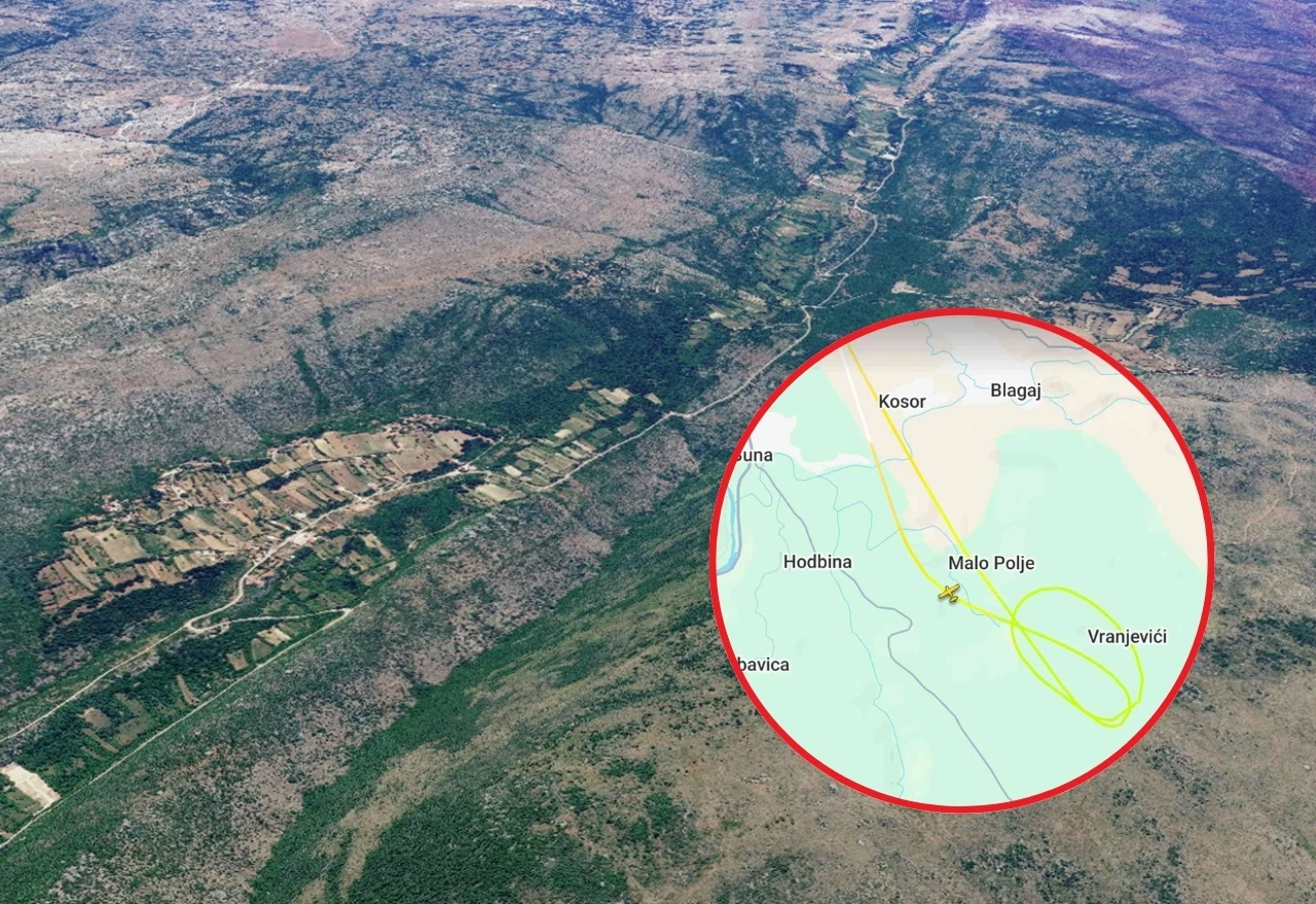 Požar u Vranjevićima, angažirana dva air tractora