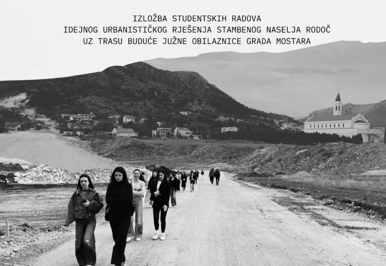 Mostarski studenti osmislili kako bi Rodoč mogao izgledati uz buduću južnu obilaznicu