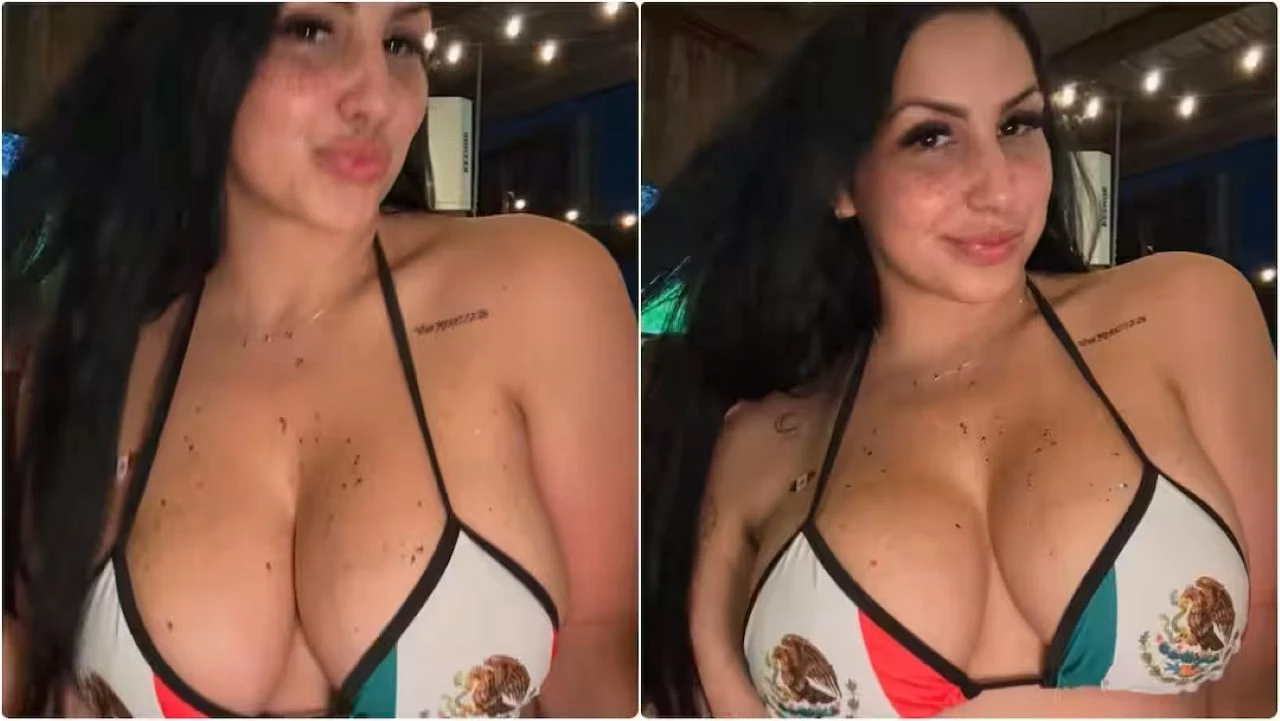Kako slavi gol meksička influencerica Olivia Bethel