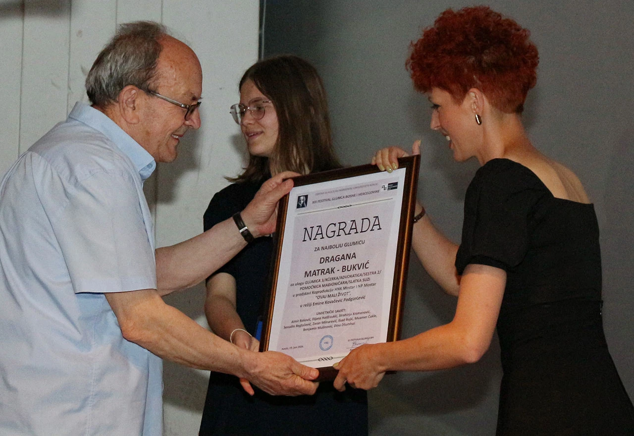 Veliko priznanje za mostarsku glumicu: Dragana Matrak Bukvić među najboljima u BiH
