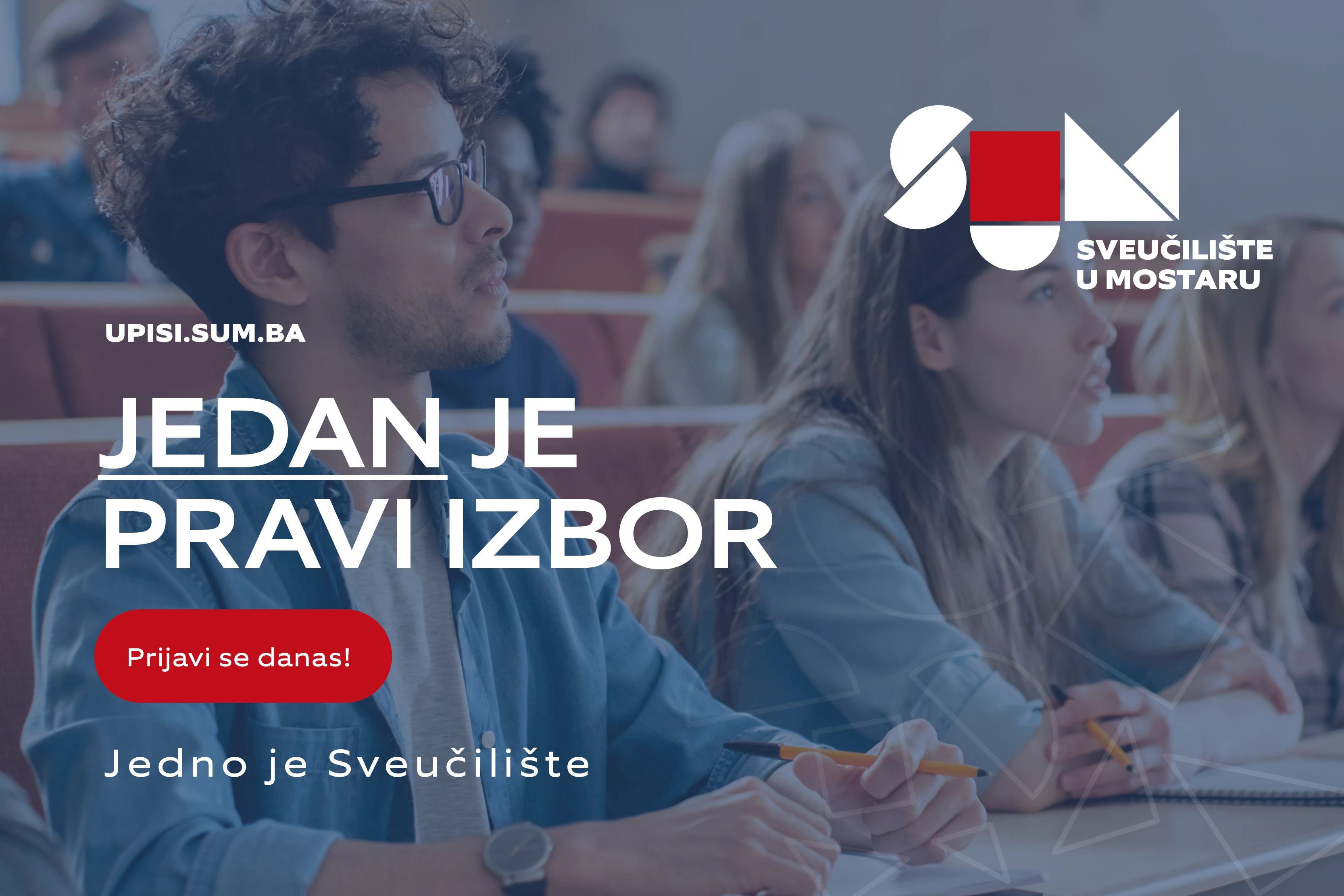 Sveučilište u Mostaru prima 3966 novih studenata