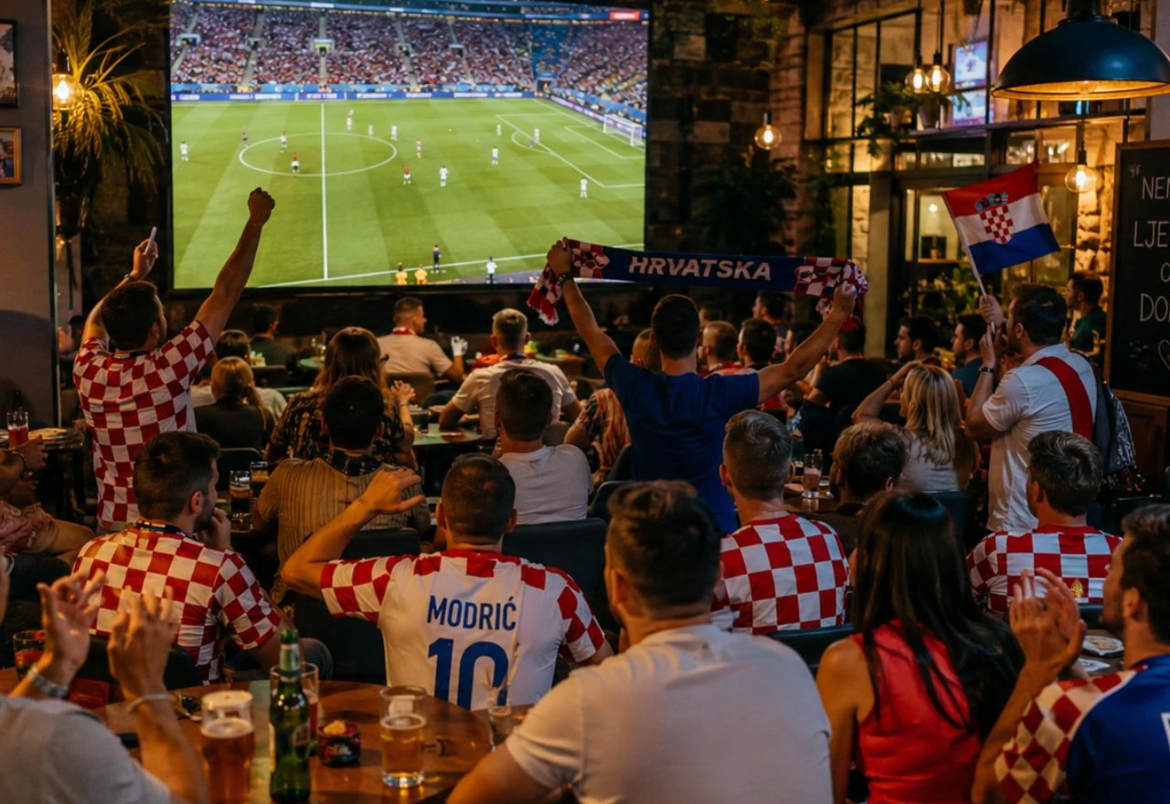 Gdje se u Mostaru večeras gleda Hrvatska? Kafići najavljuju navijačku noć