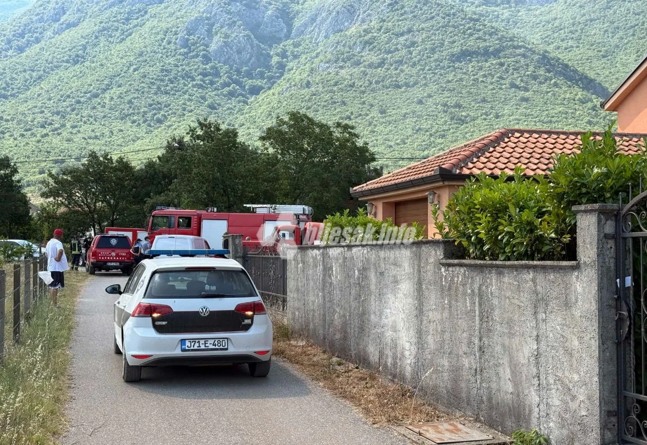 Požar na Uborku prijeti kućama