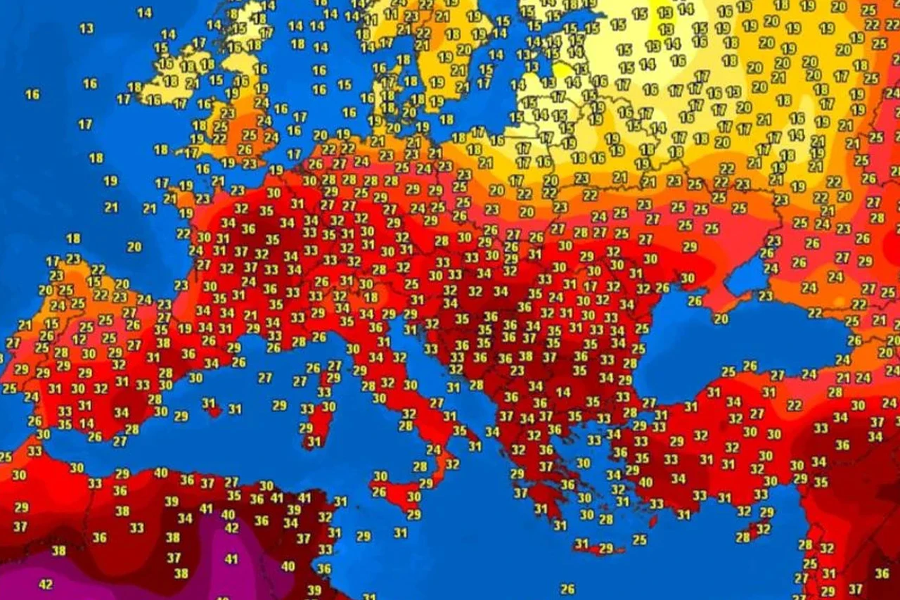 Toplinski val pregrijao Europu, rekordi padaju jedan za drugim