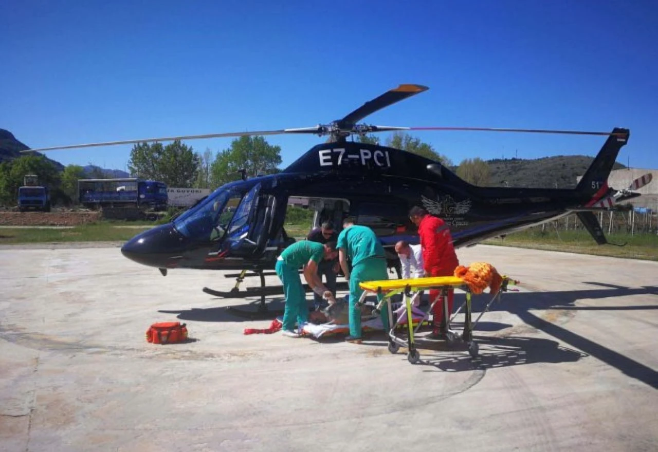 Pacijent iz BiH helikopterom prevezen u Beograd