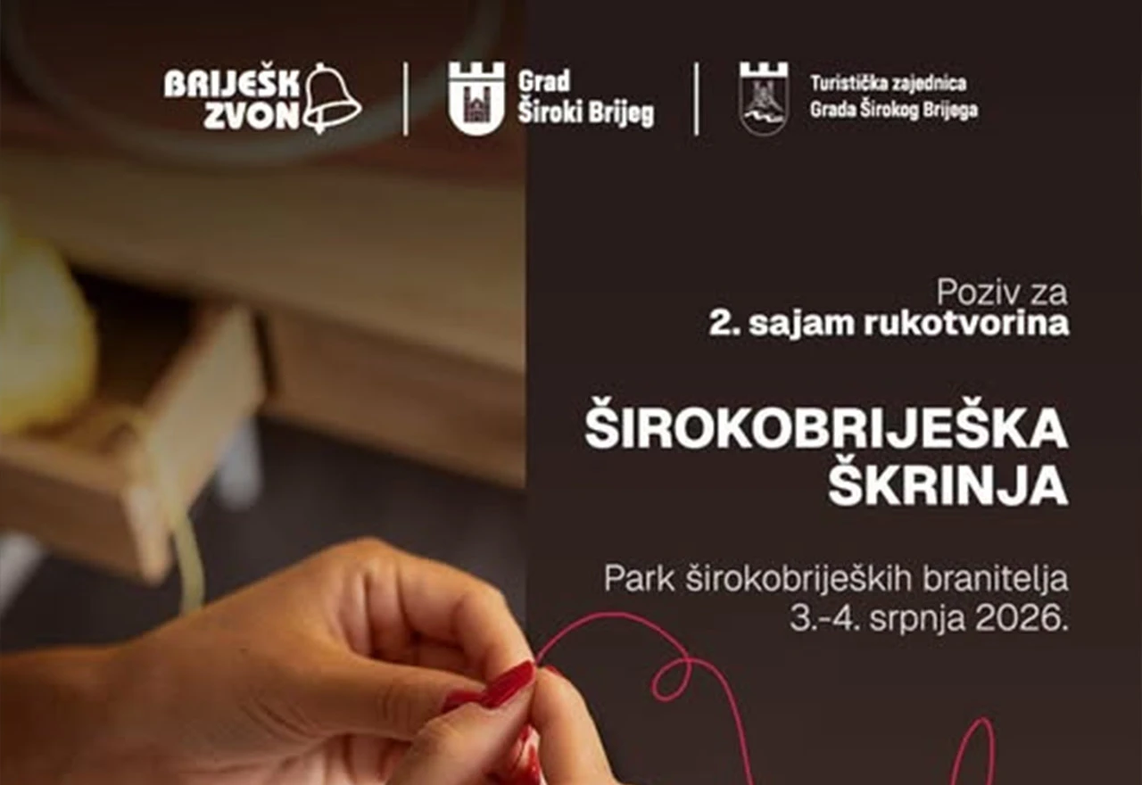 Otvorene prijave za sajam rukotvorina Širokobriješka škrinja