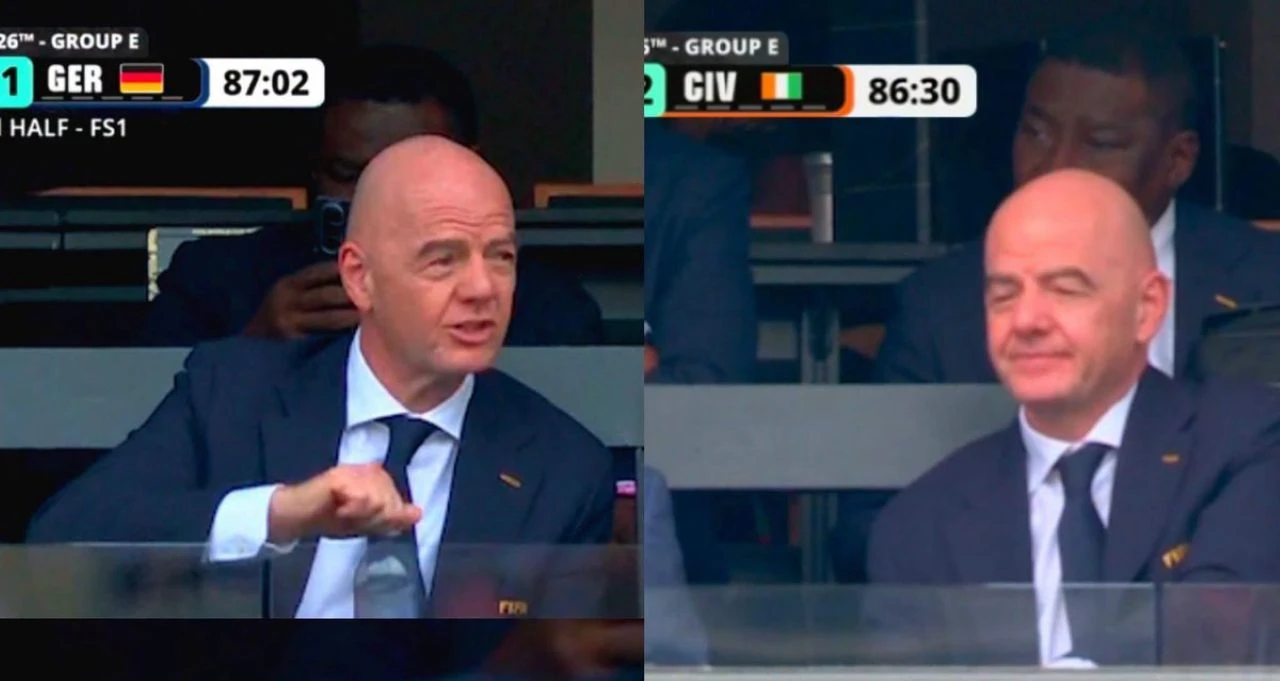 Gianni Infantino: Gledao dvije utakmice u isto vrijeme?