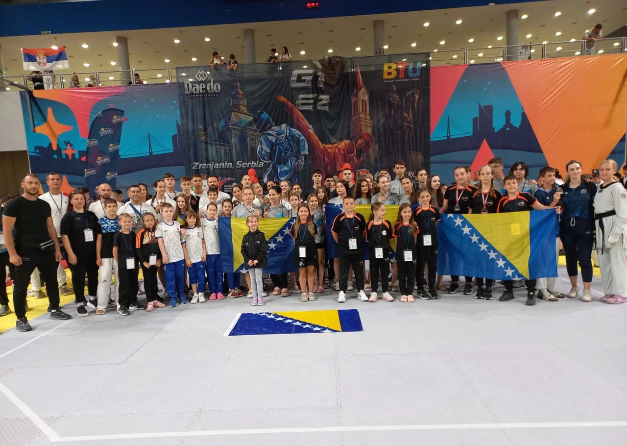 Taekwondo reprezentacija BiH je treći put prvak Balkana