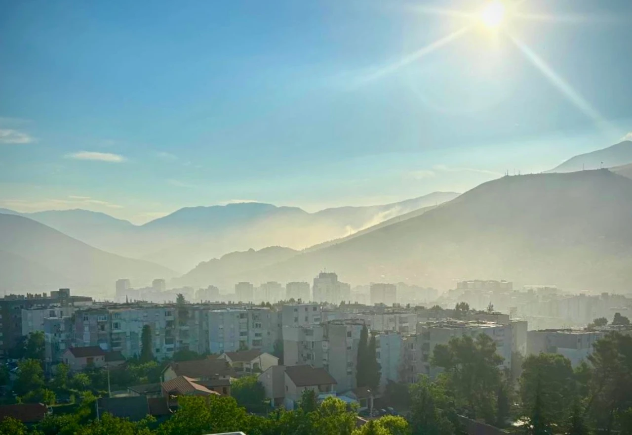 Mostar se grije "na 40", bar zrak nije opasno zagađen