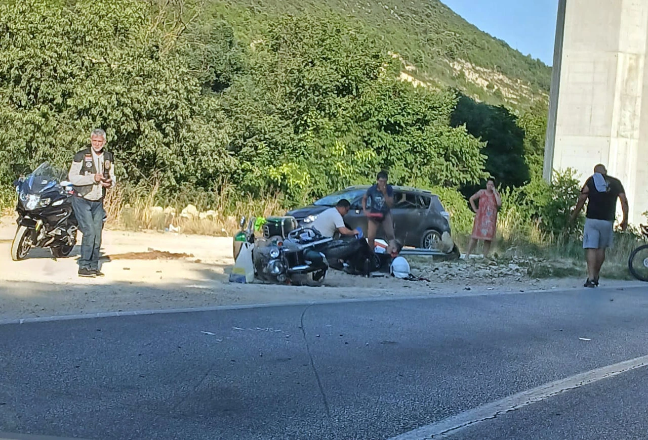 Nije dan za motora: Tri nesreće motociklista u Hercegovini u samo nekoliko sati