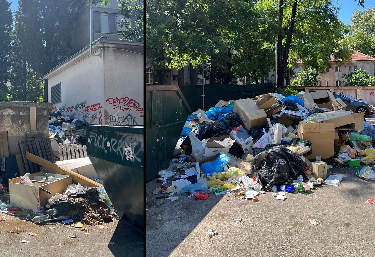 Stanari Harlema upozoravaju: Mjesecima se gomila smeće uz trafostanicu
