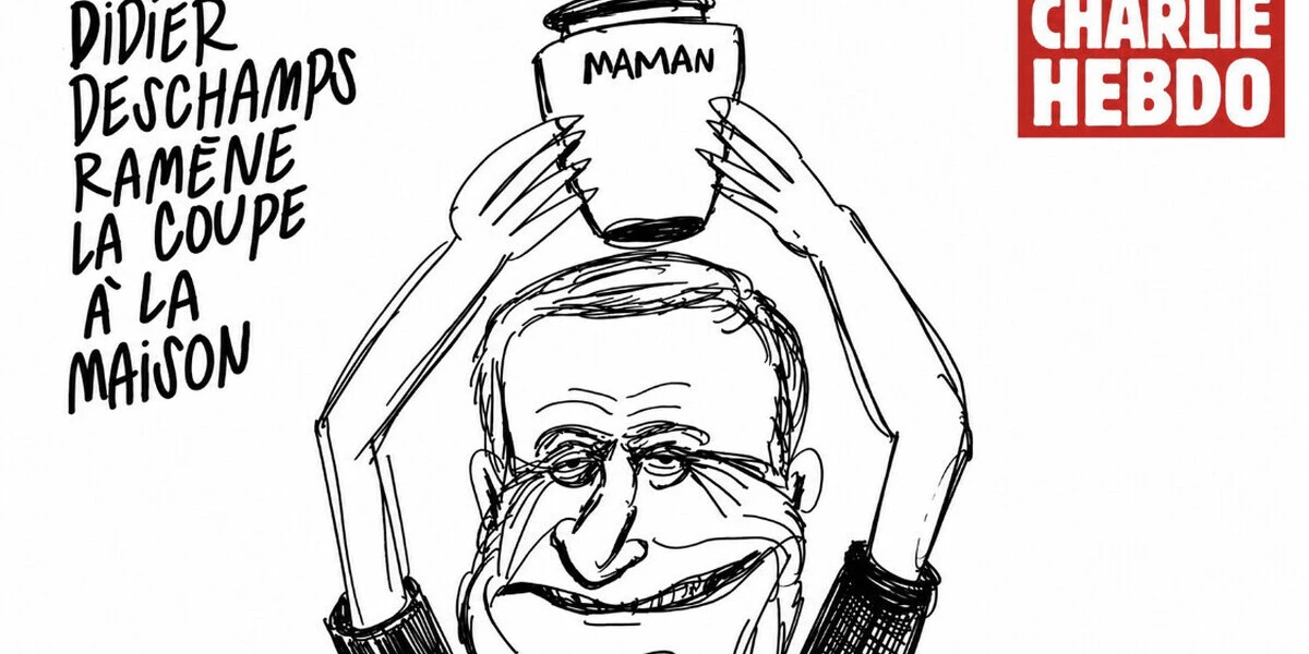 Charlie Hebdo napravio skandal s karikaturom nakon smrti majke izbornika Deschamps