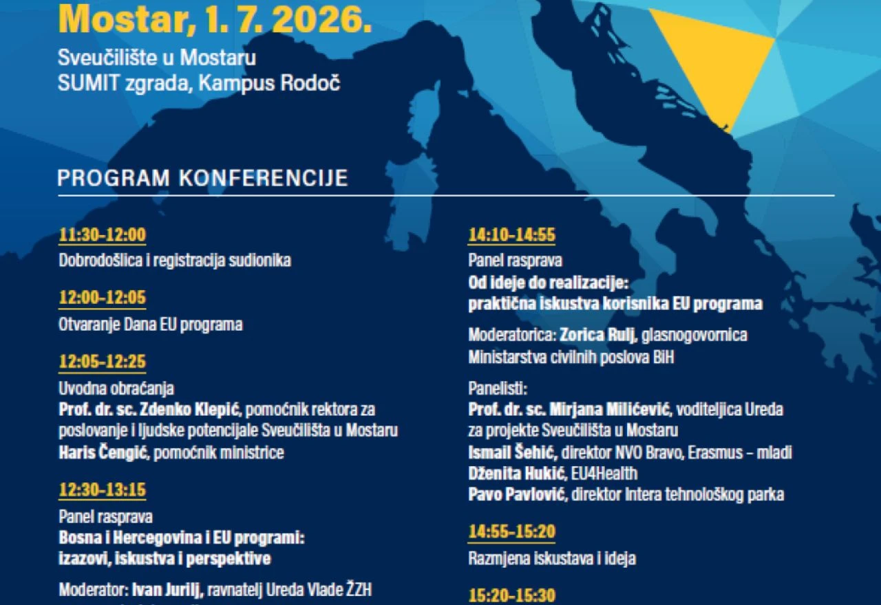 Sveučilište u Mostaru organizira Dan programa Europske unije
