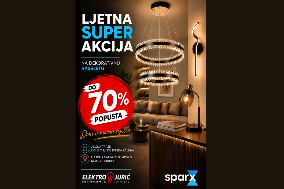 Velika ljetna akcija u Elektro Jurić!