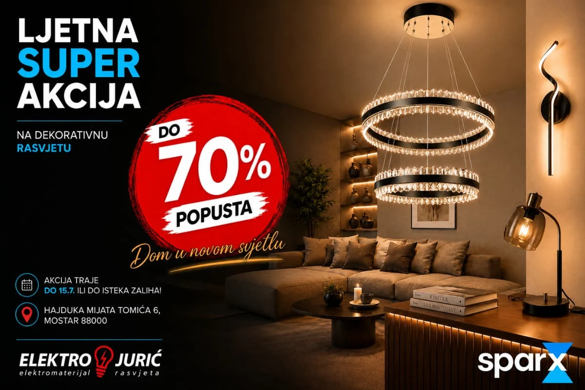 Velika ljetna akcija u Elektro Jurić!