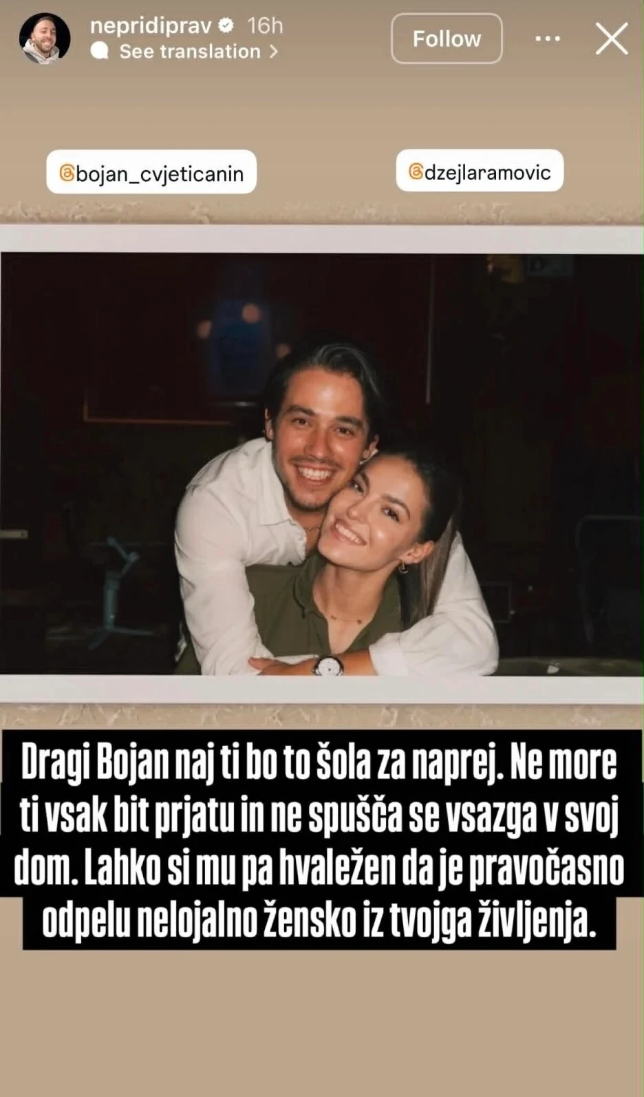 Story influencera Aleksandra Repića