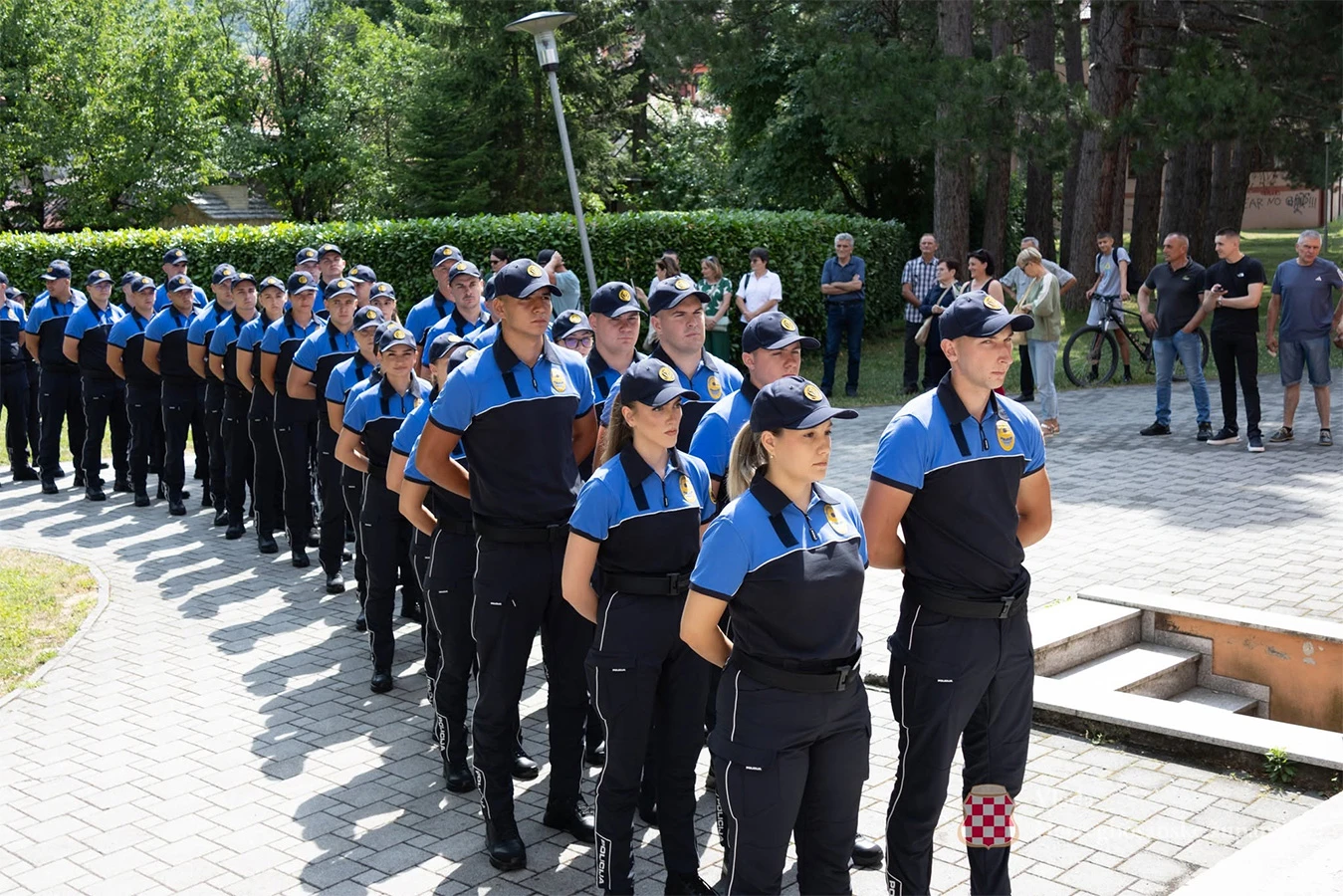 Prisegu dala 62 nova policijska službenika MUP-a HBŽ