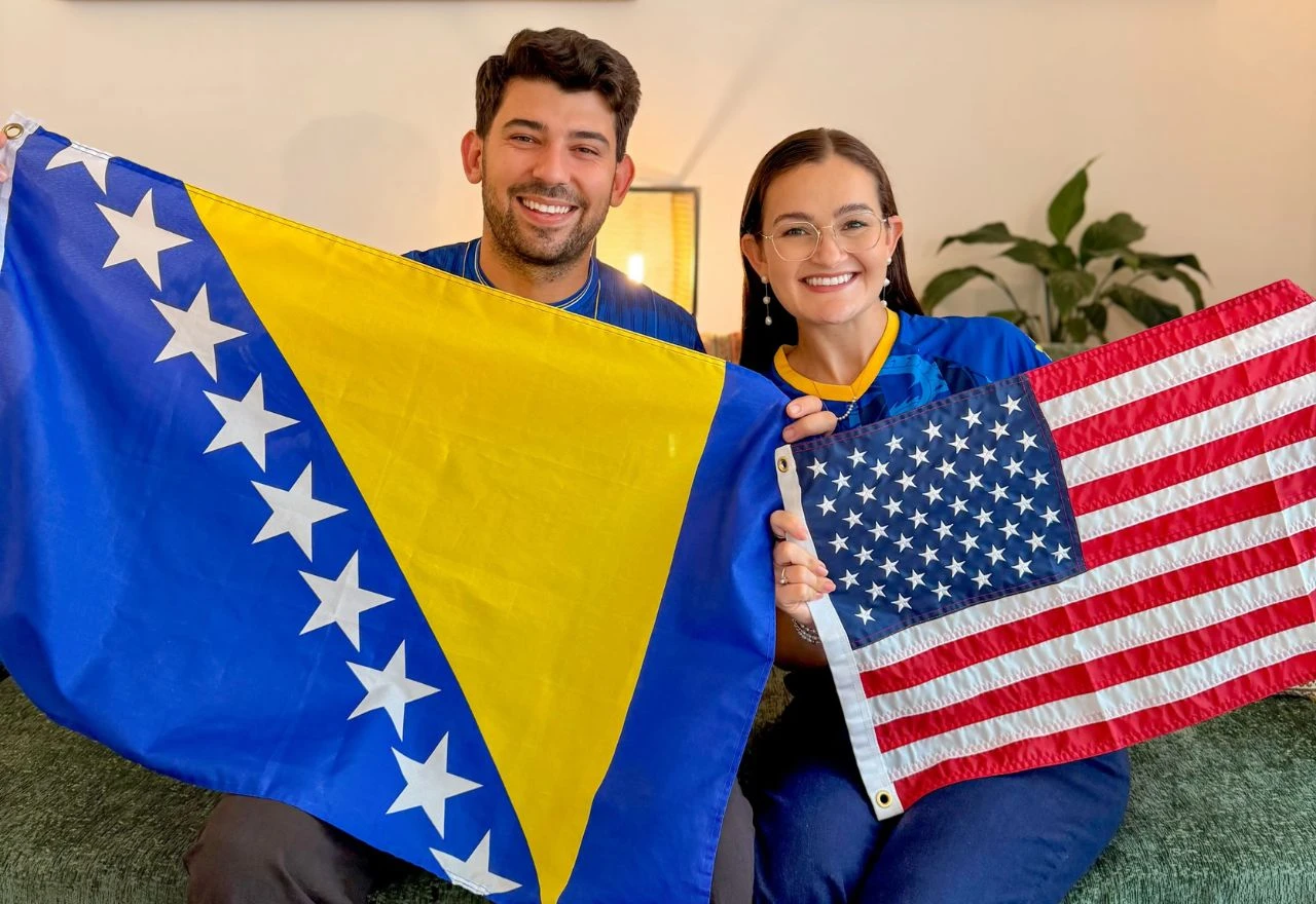 Hit objava Amerikanke udane za Bosanca: ''Nadam se da ćemo ostati u braku do kraja utakmice''