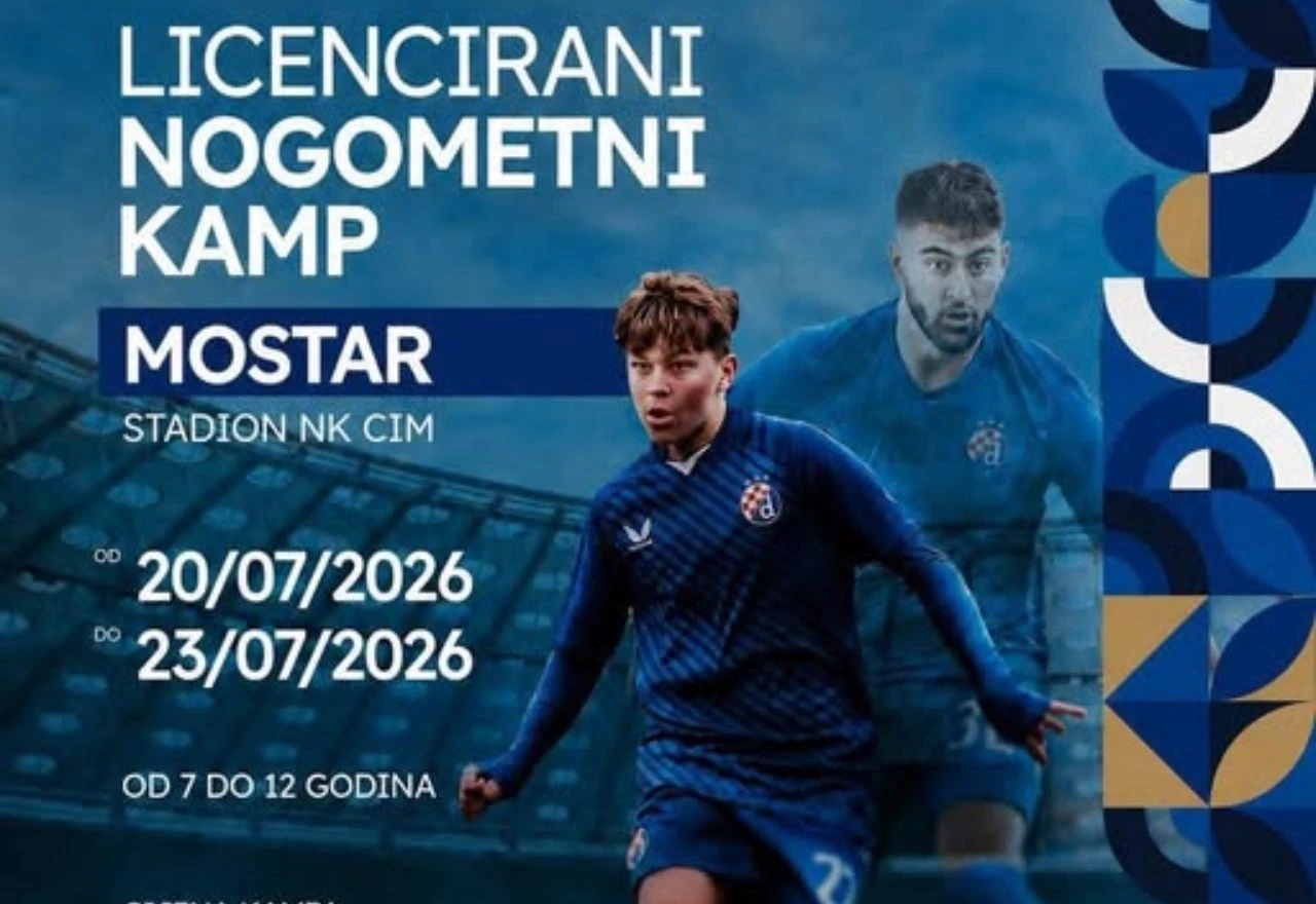 GNK Dinamo Zagreb nogometni kamp u Mostaru
