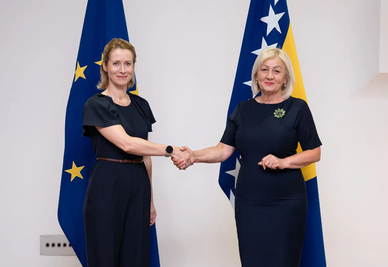 Krišto i Kallas o "nekoliko koraka" ka EU