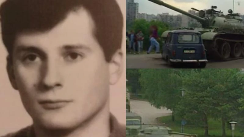Dok su se tenkovi JNA u plamenu probijali se kroz Zagreb, pala je prva žrtva