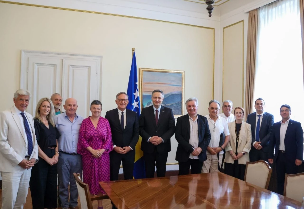 Bećirović sa predstavnicima Svjetskog saveza dijaspore BiH