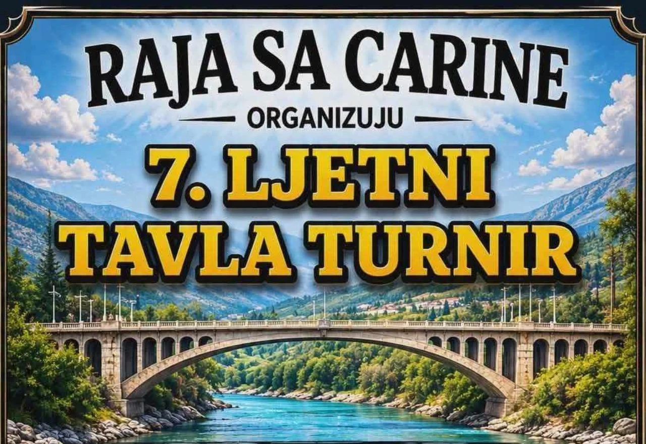 Raja sa Carine organizira 7. ljetni tavla turnir