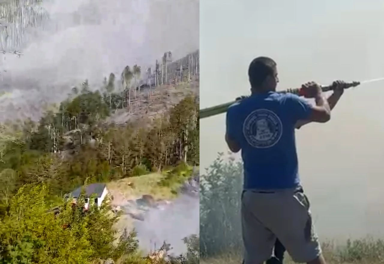 VIDEO | Stanje na Rujištu bolje nego ranije, ali gasitelje čeka naporna večer
