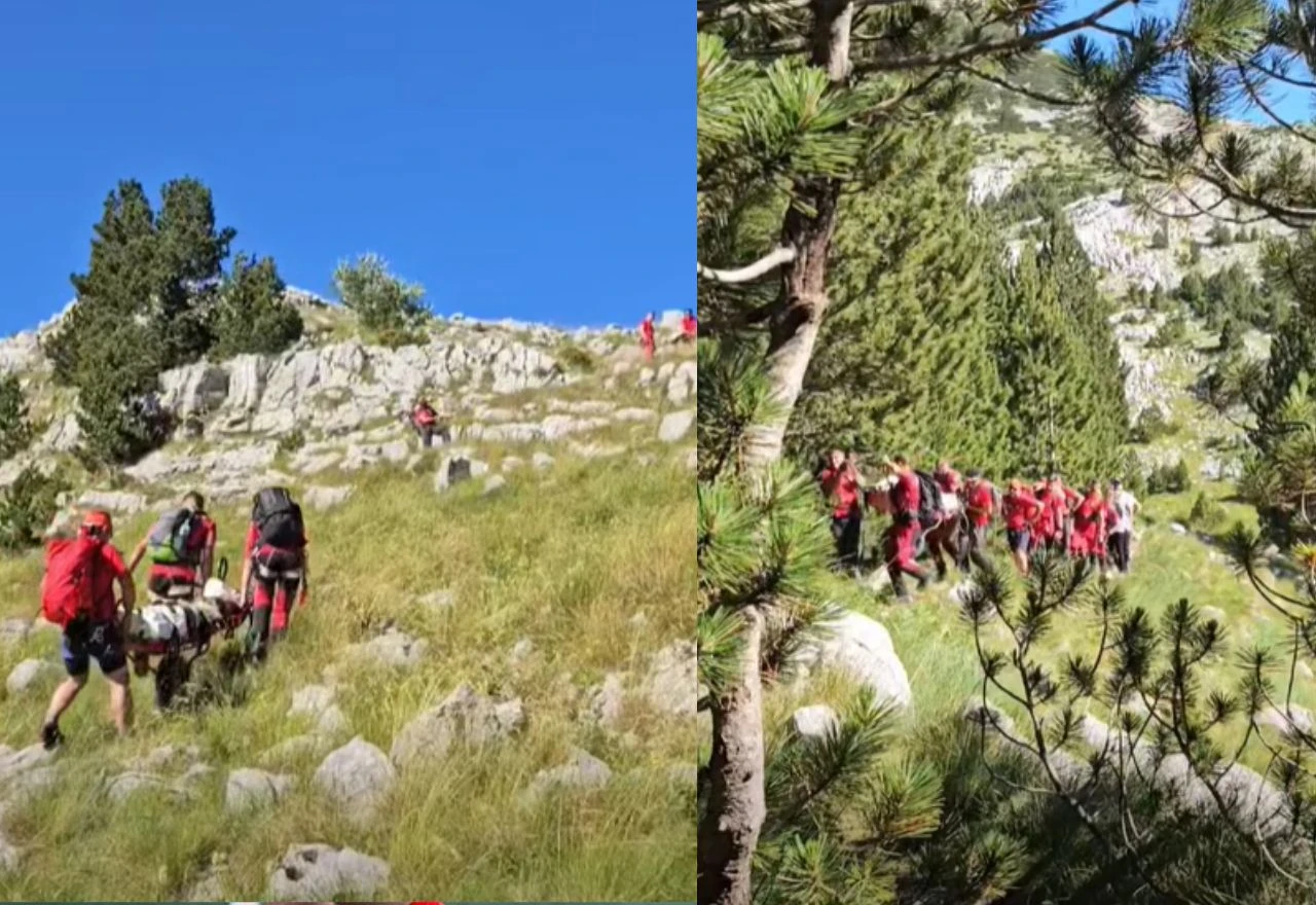 VIDEO | Završena zahtjevna akcija transporta tijela s Prenja, tijelo predano policiji