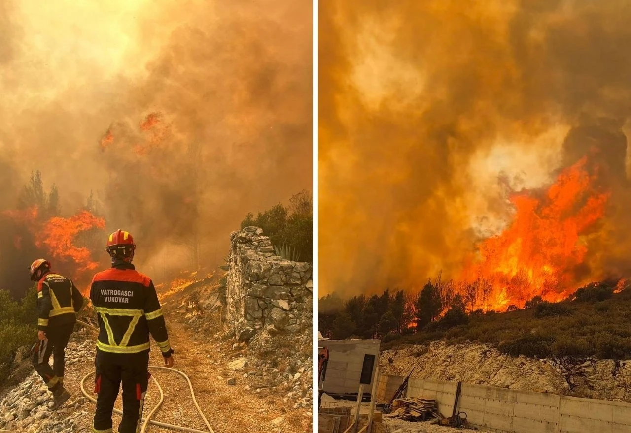 Efekt leće krivac za veliki požar na Hvaru