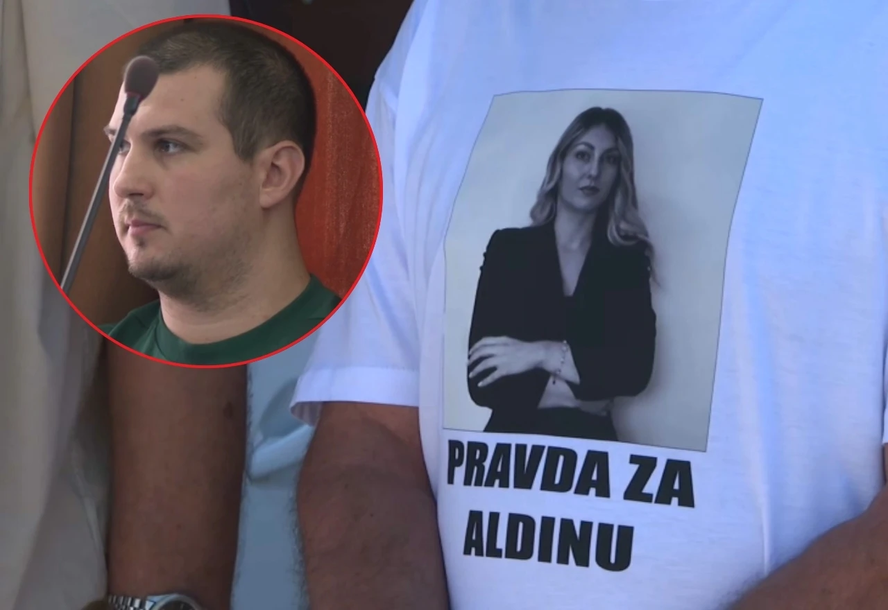 FOTO | Počelo suđenje Anisu Kalajdžiću: Obitelj u majicama s likom ubijene Aldine Jahić