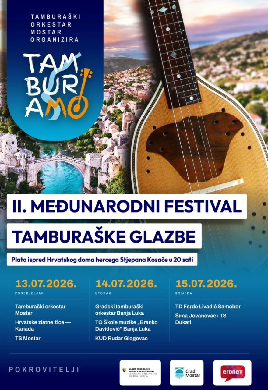 Drugi međunarodni festival tamburaške glazbe "TamburaMo"