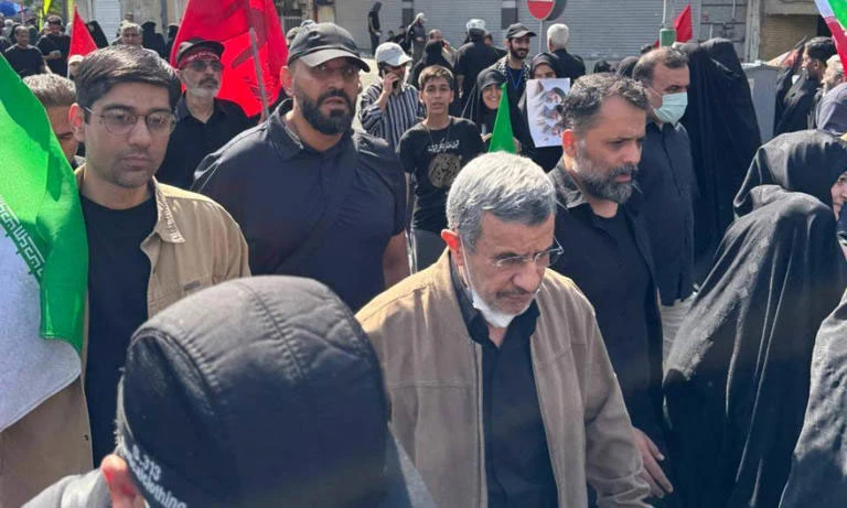 Mnogi su vjerovali da je poginuo u ratu, sada se pojavio na Khameneijevu sprovodu