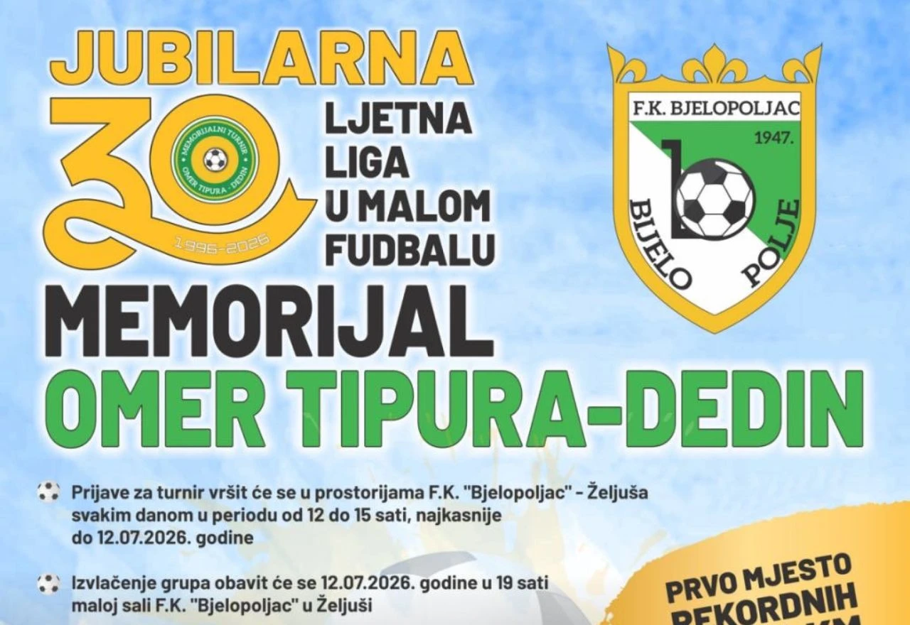 U Potocima počinje 30. izdanje memorijala "Omer Tipura Dedin"