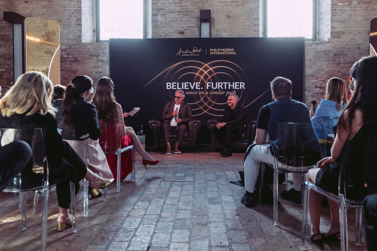 Philip Morris International i maestro Andrea Bocelli predstavili platformu „Believe. Further“