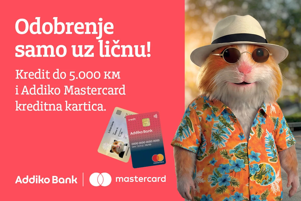 Ljetni planovi bez čekanja uz Addiko Bank d.d. Sarajevo