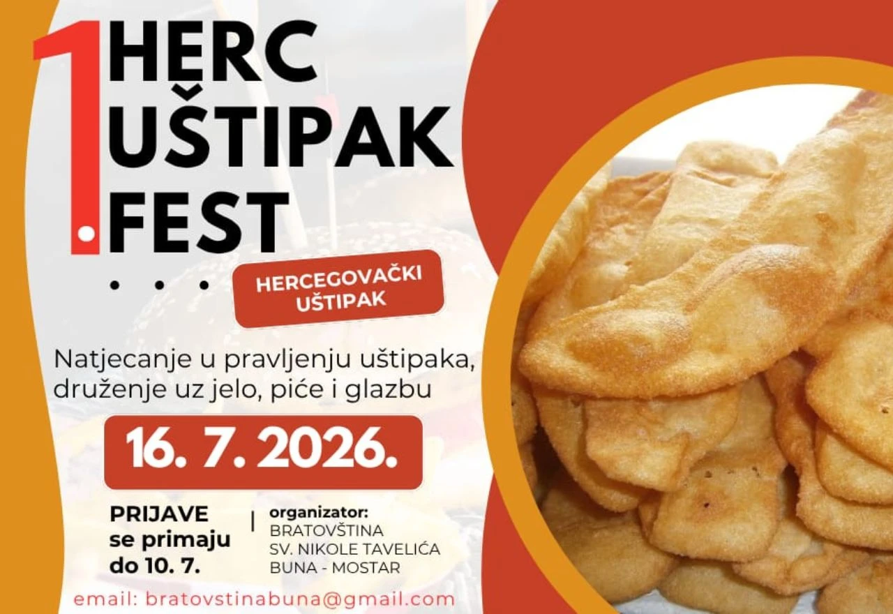 Nauljite tave, stiže hercegovačka fešta uštipaka
