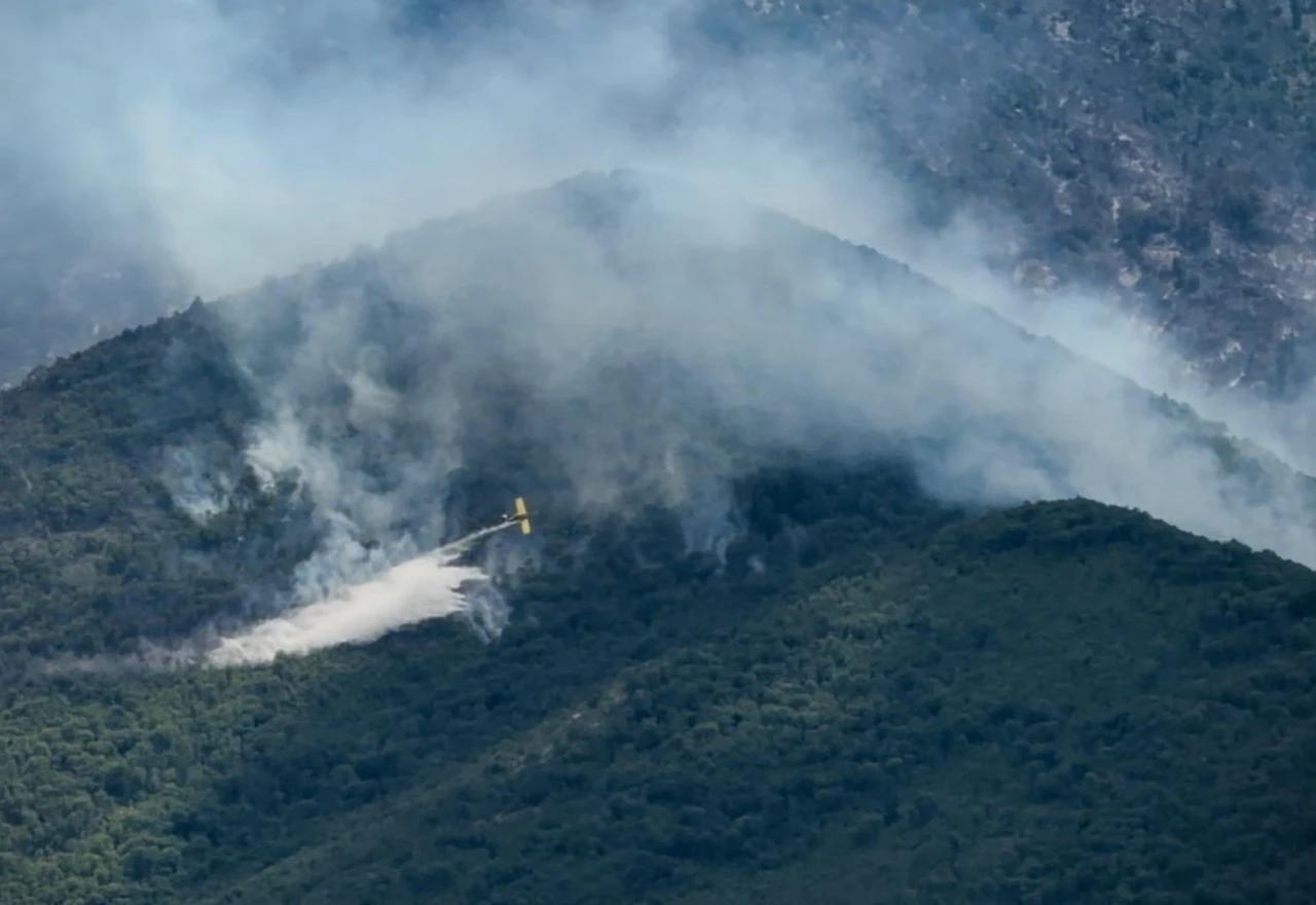 Đipa za Bljesak: Air tractori gase požar, vatrogasci ne mogu ući