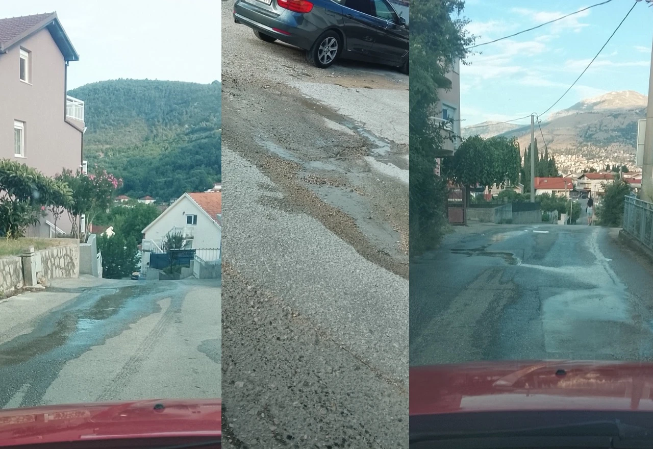 Mještani upozoravaju: Voda mjesecima uništava ceste u Cimu i Ilićima