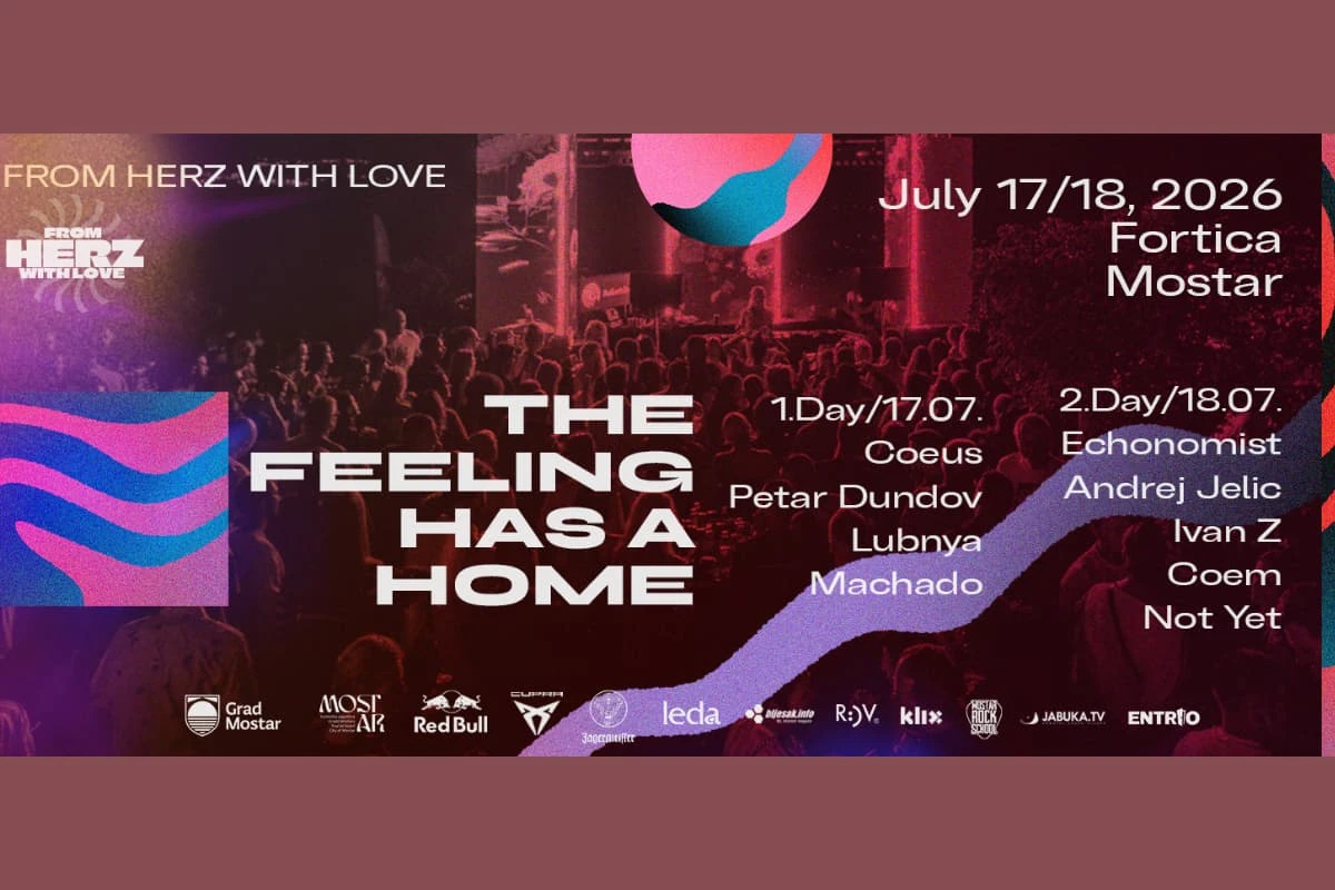 Mostar ovog vikenda postaje festivalska prijestolnica: From Herz With Love otvara svoje najveće izdanje do sada