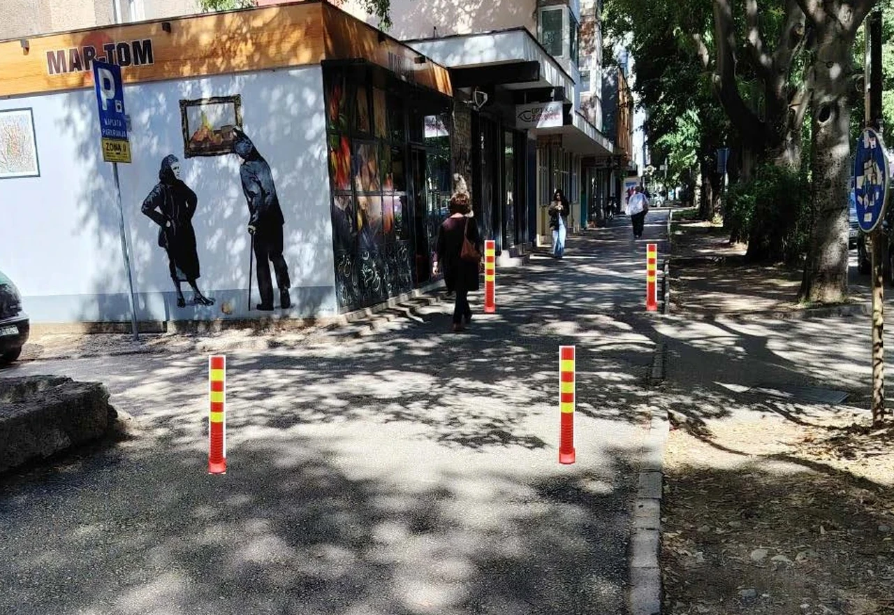 Mostar Parking postavlja zaštitne stupiće u četiri mostarske ulice