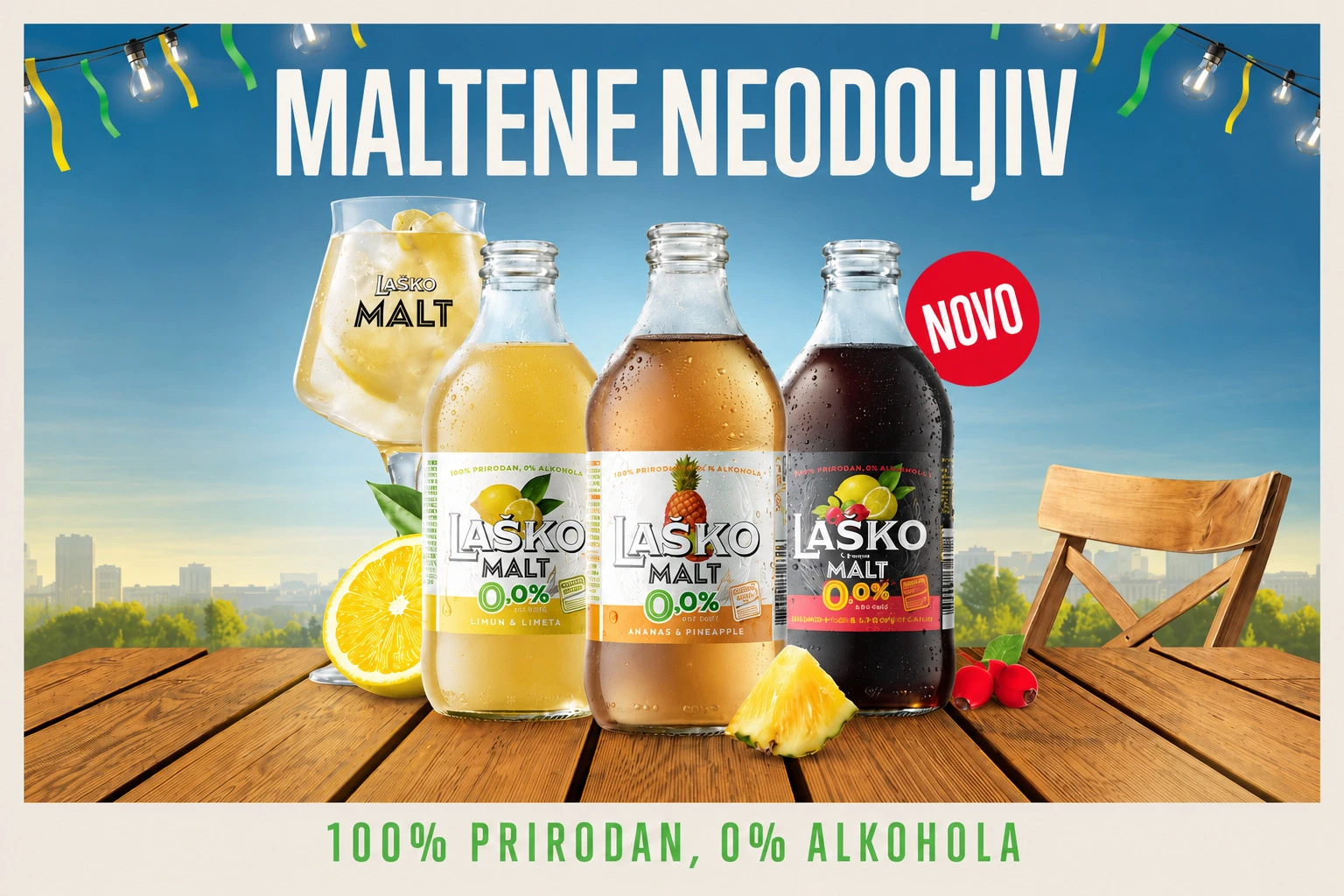 Spremi kofere – Laško Malt te vodi na Maltu!