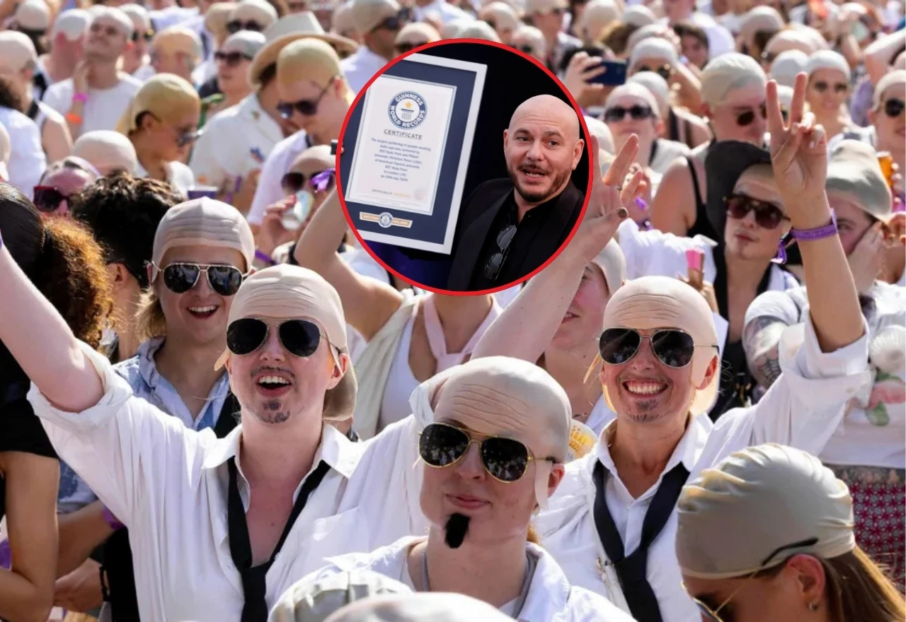 Najveće okupljanje "ćelavih" ljudi: Pitbull s fanovima oborio Guinnessov rekord